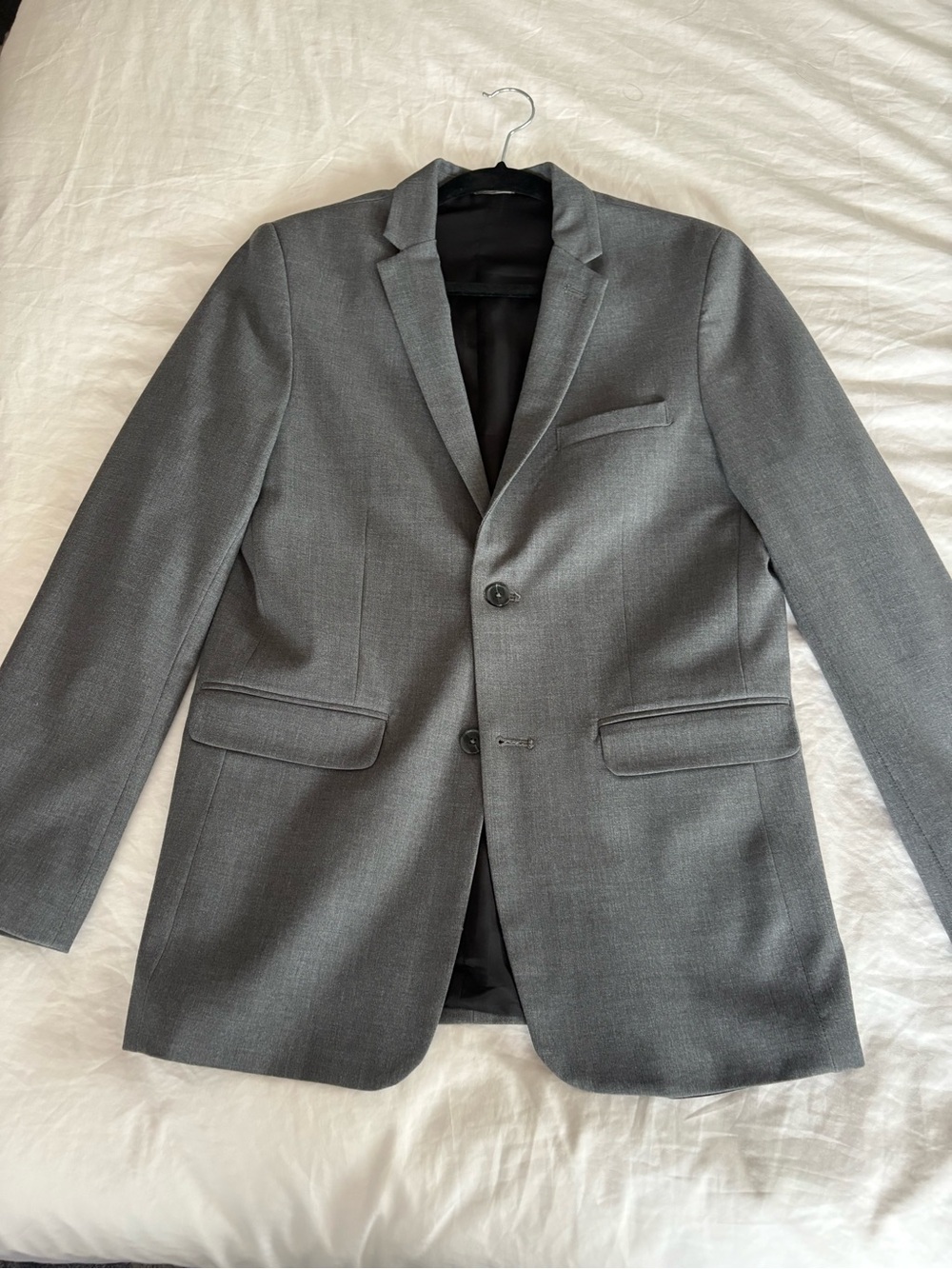 Calvin Klein Men's Charcoal Blazer. Perfect for teenagers/young adults